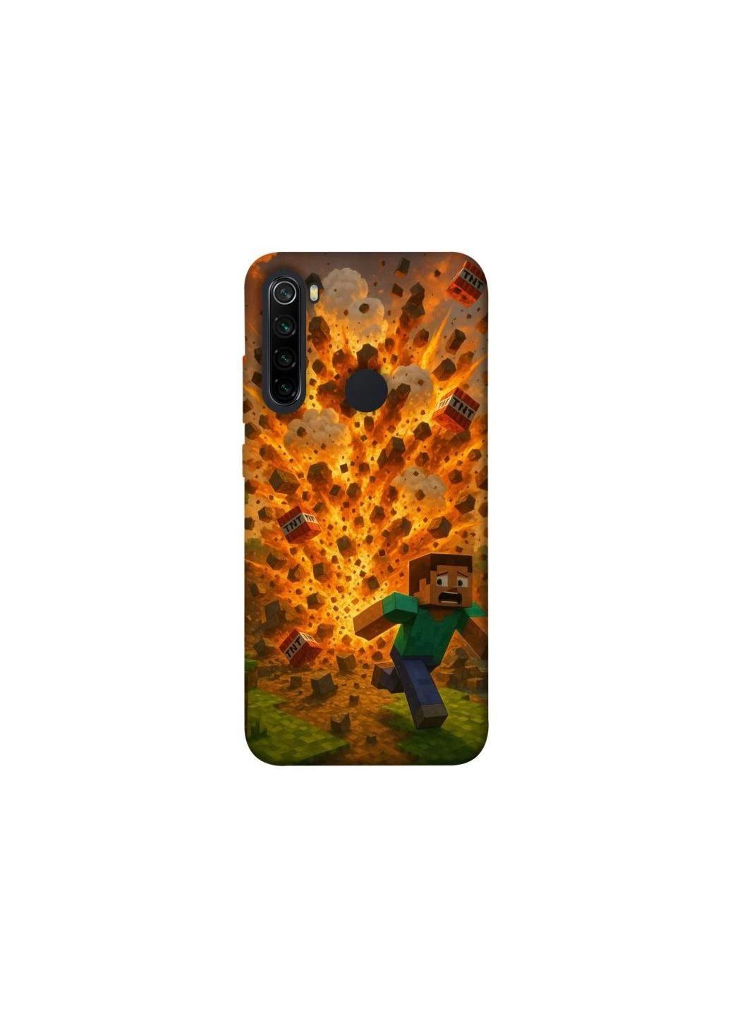 Чехол на Xiaomi Redmi Note 8 Minecraft v7 Frontalka (380645400)