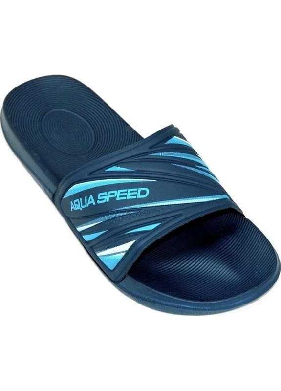 Шльопанці темно-синьо-блакитні 514-10 Aqua Speed IDAHO (397000611)