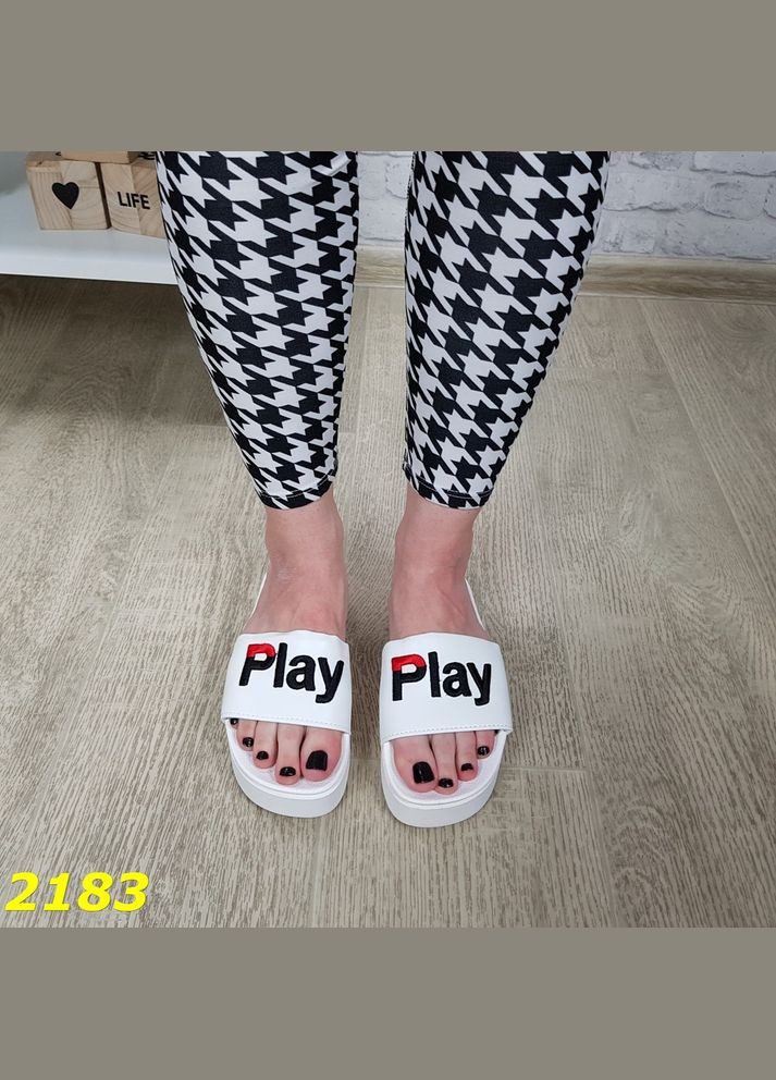 Білі шльопанці Navigator PLAY (299721096)