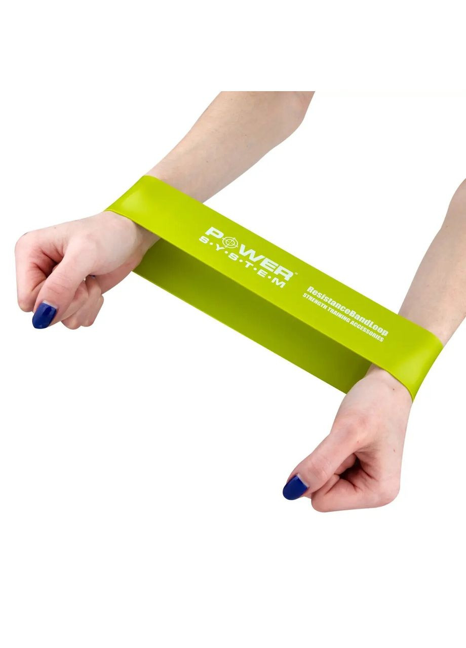 Эспандер Резинка для фитнеса PS-4062, Medium Green Power System (322721327)