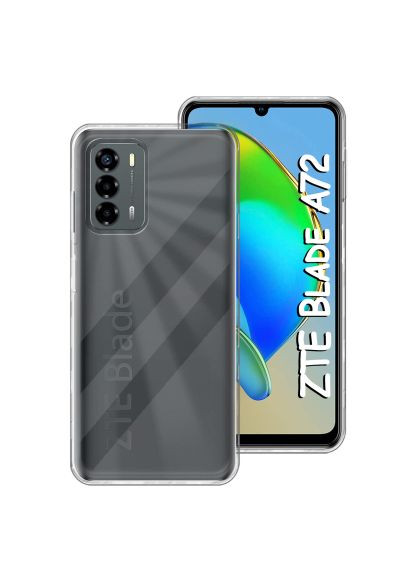 Чохол до мобільного телефона (708657) BeCover ZTE Blade A72 Transparancy (366067671)