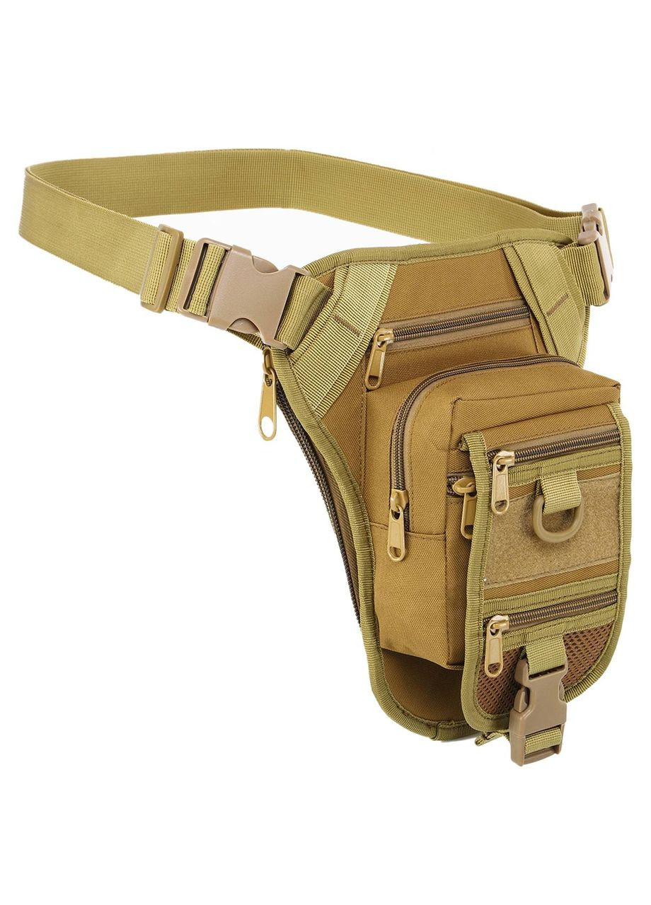 Сумка тактическая на бедро SILVER (оксфорд 600D, р-р 27х23х7см, 4л, Хаки) (TY-5716_Хаки) SILVER KNIGHT (361434090)