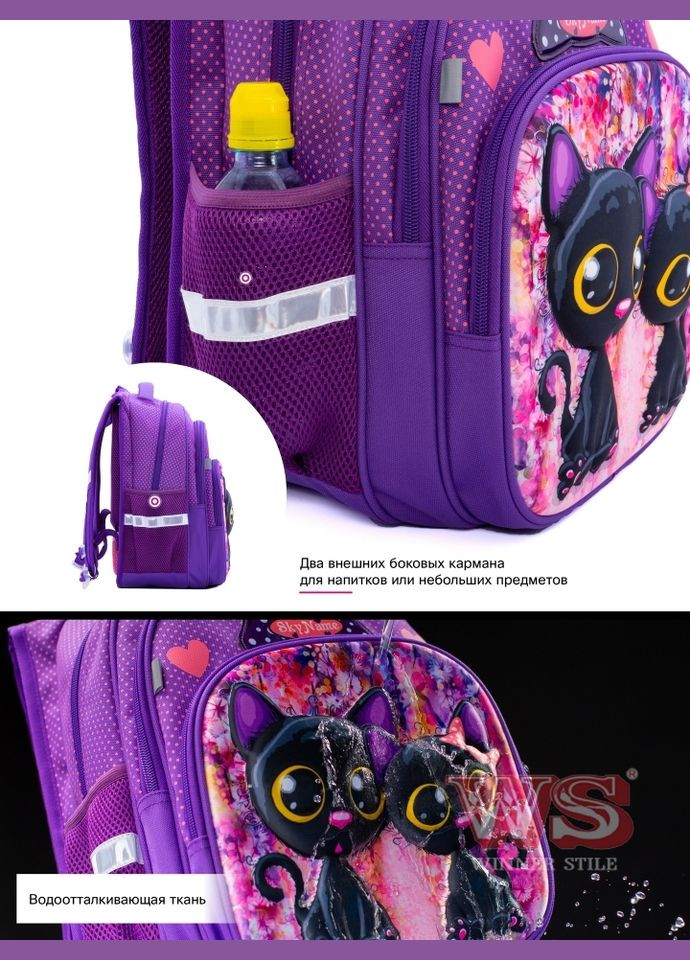 Шкільний рюкзак з пеналом та мішком Full R3-240-2 Winner (293504233)