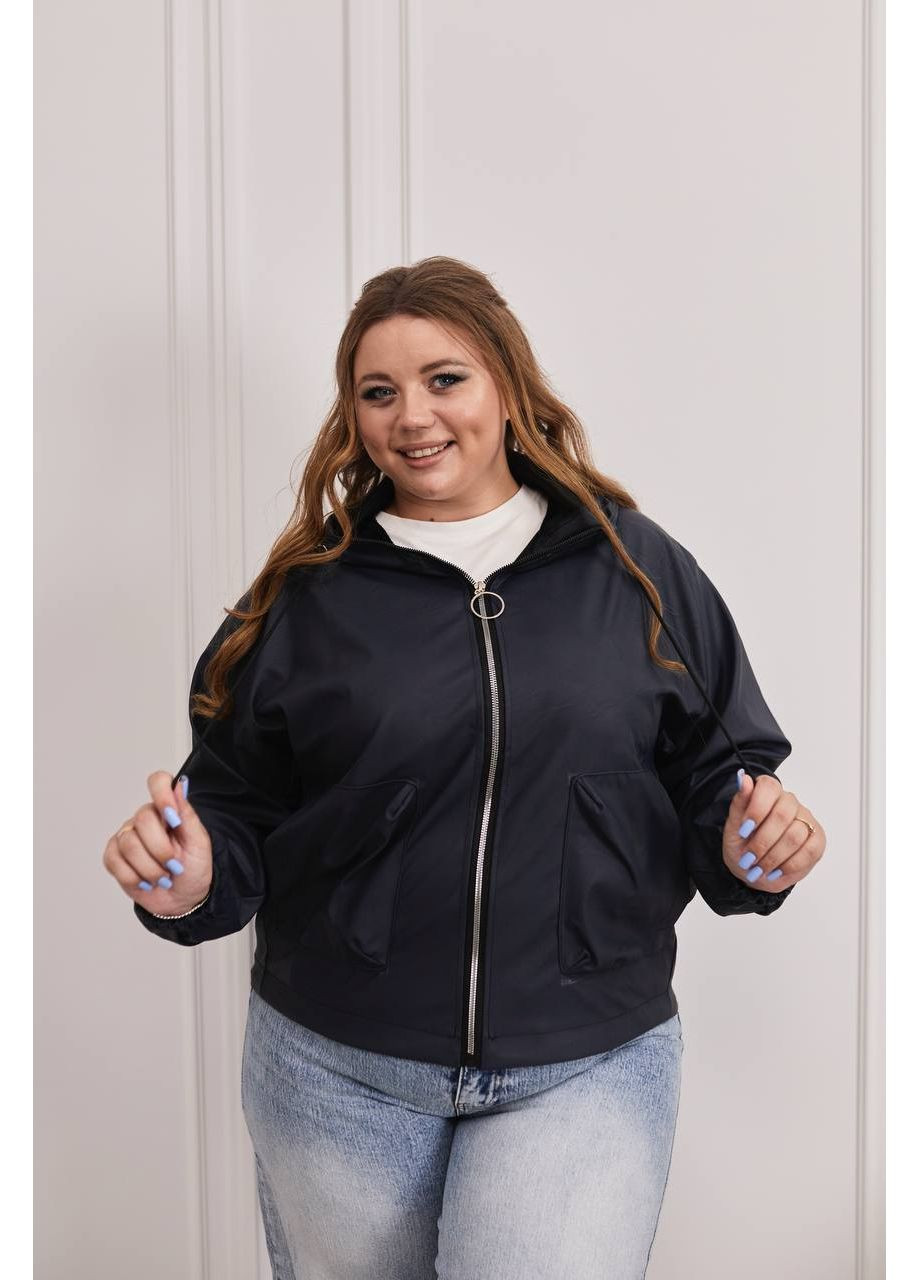 Супер стильная куртка-бомбер из эко кожи. Vione на молнии (367075990)