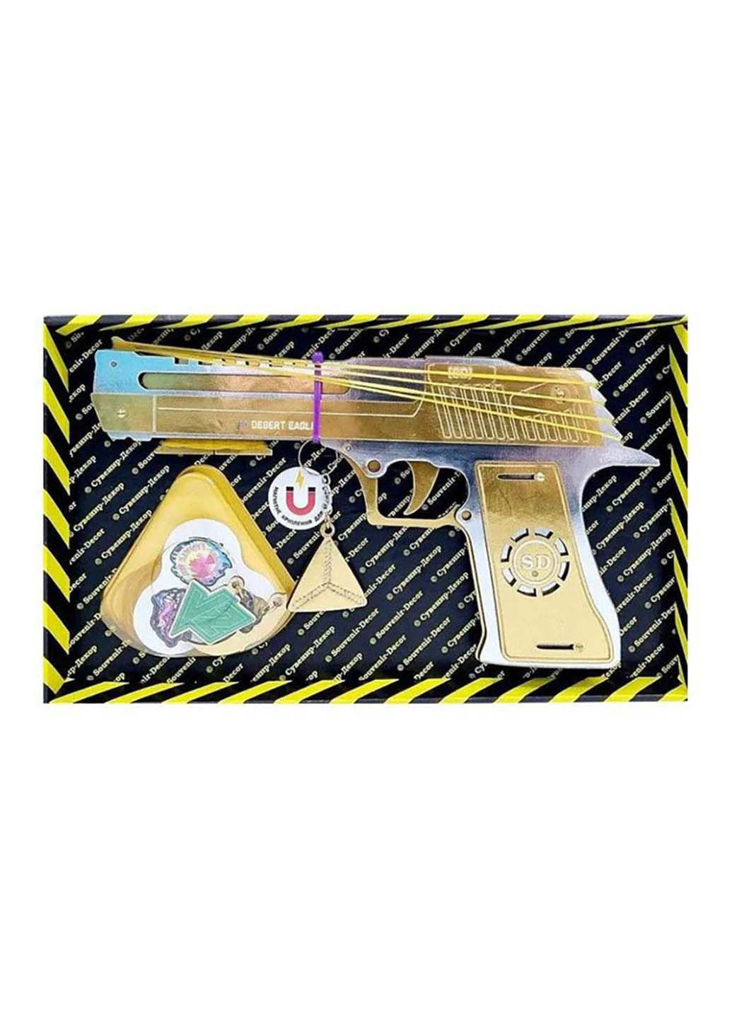 Зібрана модель Гумостріл DESERT EAGLE DE-G-B Сувенір-Декор (295574430)