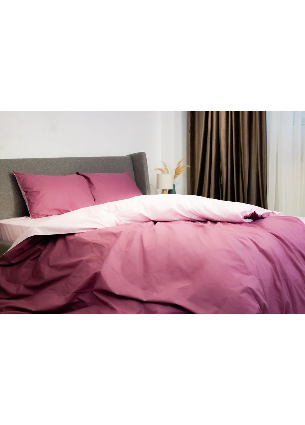 Комплект постельного белья ТЕП "Happy Sleep" Pink Fog, семейный No Brand (397085721)
