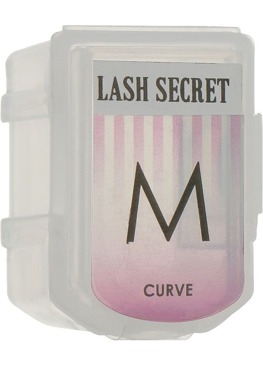 Бігуді для ламінування вій, з насічками, розмір М (curve) 2шт (877480-176473) Lash Secret (368667705)