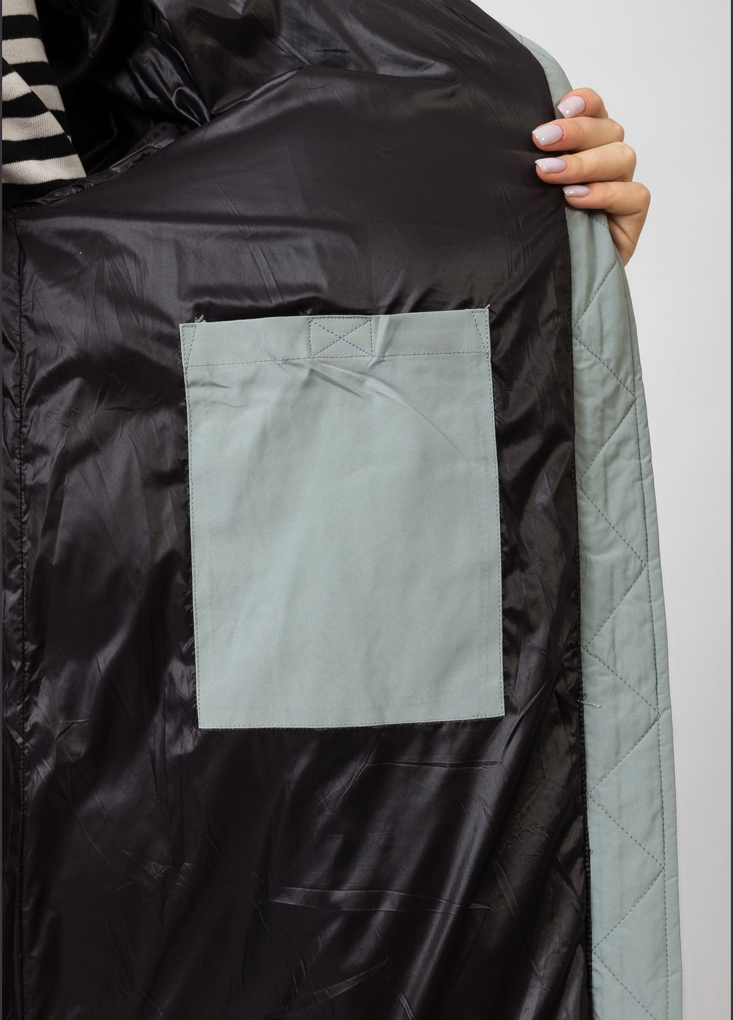 Темно-серый зимний Пуховик Towmy