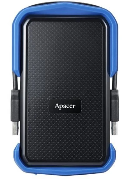 Портативний жорсткий диск 2TB USB 3.2 Gen1 AC631 IP55 Чорний Apacer (387182342)