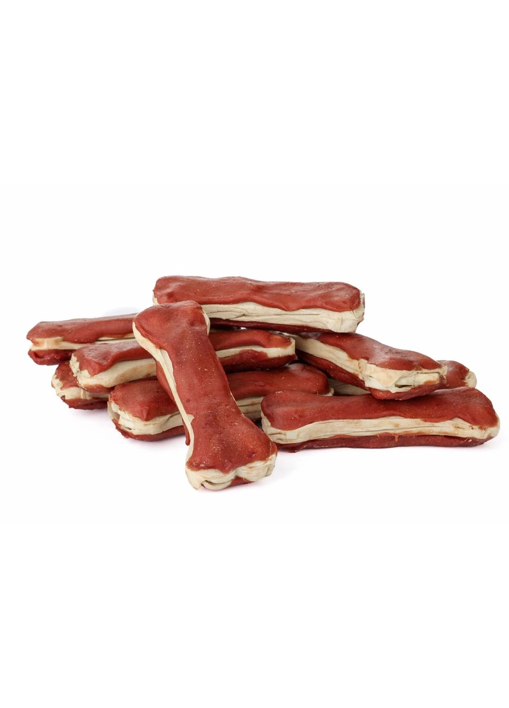 Кости из мяса ягненка 10 см Snack лакомства для собак 10 шт 500 г (GP73) (5907708652348) Happet (376508167)