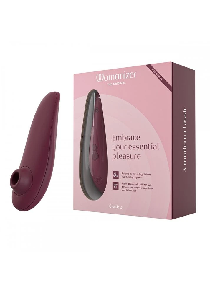 Вакуумний стимулятор клітора Classic 2 Bordeaux Womanizer (293149729)