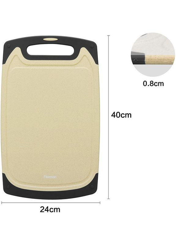 Дошка обробна Sandy 40x24см, пластик Fissman (330020388)