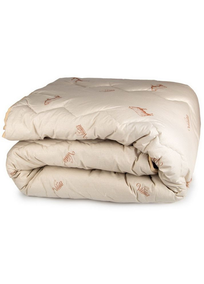 Одеяло Вилюта шерстяное в ранфорсе Premium 140*205 полуторное (400) Viluta (288045707)