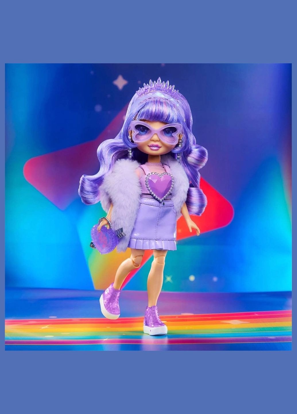 Кукла Creative Crystals Виолетта (121404) Rainbow High (326806220)