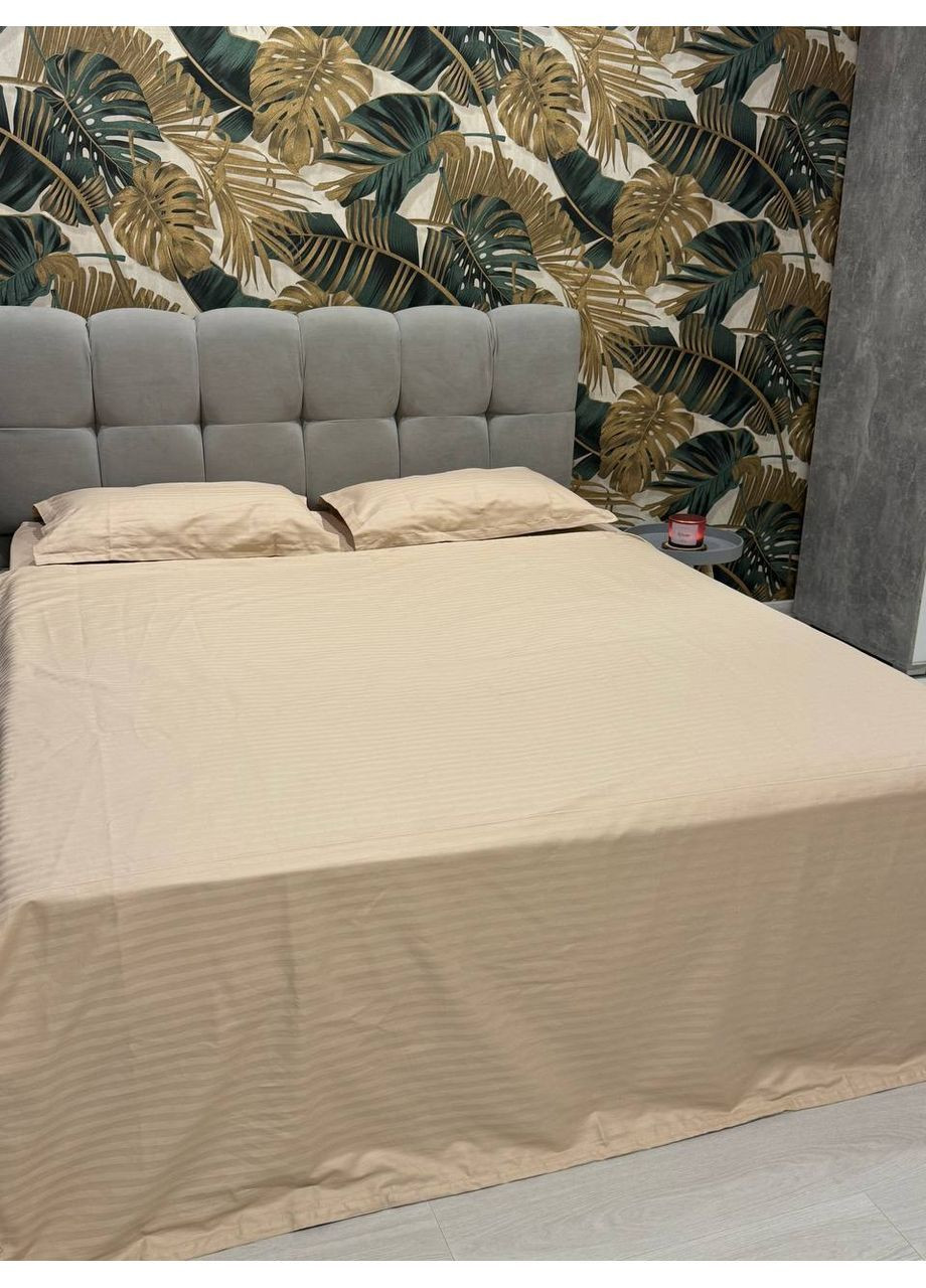 Комплект постельного белья полуторный No Brand страйп (370864784)