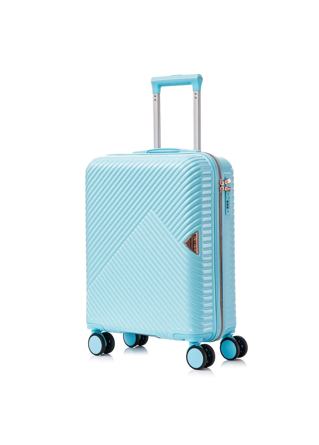 Чемодан 20" (S) Light Blue (T5728-1) Semi Line (392409656)