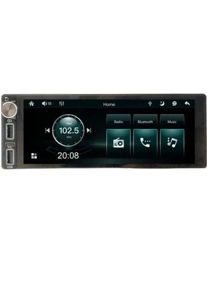 Автомагнітола DVX-682, 1 Din, Bluetooth, USB-А/USB-С, AUX, AV IN, 2хV-OUT, сенсорний дисплей 6.86"" (1280 x 480), 4x50 Вт, Phantom (395337462)