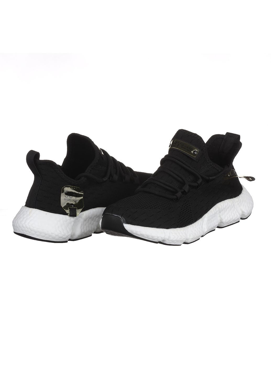 Чорні Літні чоловічі кросівки із текстилю a02-2 Navigator