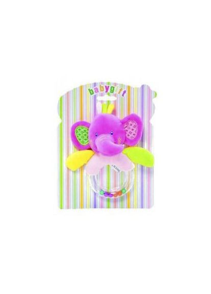 Погремушка мягкая Bambi C20561 Животные (Слоник) No Brand (330601792)