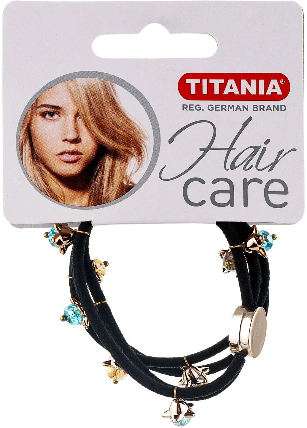 Резинка для волос "Корона" Hair Care 8168 2шт (463451-27076193) Titania (368640193)