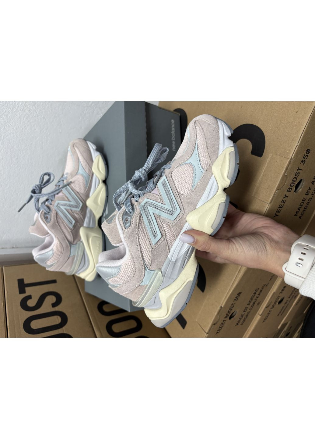 КРОСІВКИ ЖІНОЧІ NEW BALANCE 9060 DECEMBER SKY НЬЮ БЕЛАНС 9060 No Brand комбіновані демісезони (368885294)