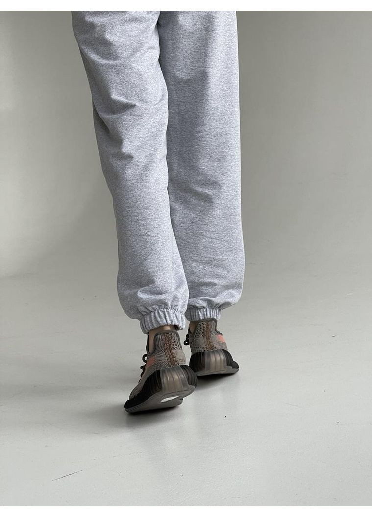 Сірі Осінні кросівки чоловічі adidas yeezy boost 350 v2 ash stone адідас ізі буст No Brand