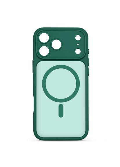Чохол до мобільного телефона (ARM87500) ArmorStandart Lush MagCase Apple iPhone 17 Pro Max Dark Green (366155678)