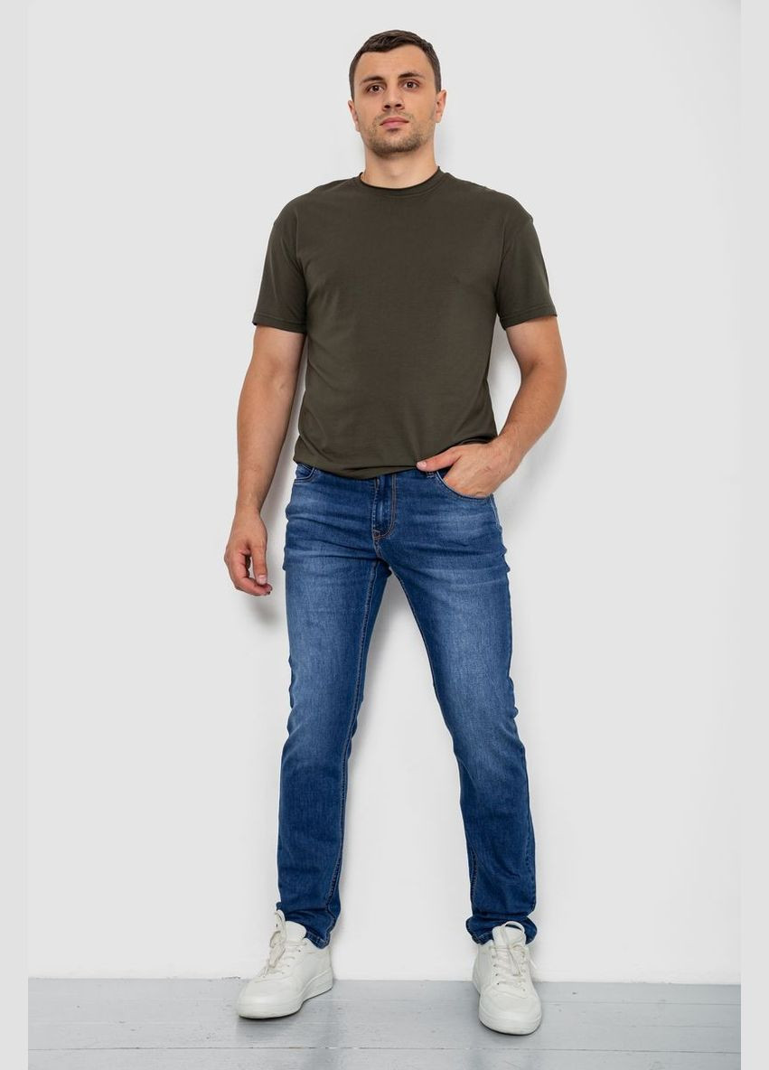 Синие демисезонные регюлар фит джинсы мужские 244ra2-026 Ager