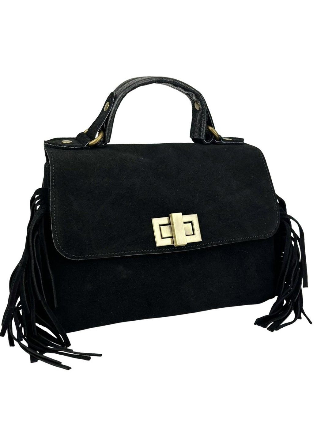 Замшевое кроссбоди с бахромой Italy F-IT-7858A Firenze (315688165)