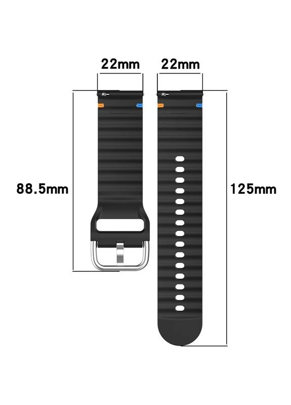 Ремешок Ribbed Tape 22mm для Samsung Galaxy Watch/Gear S3 Classic/Gear S3 Frontier Cream (714272) BeCover (374116727)