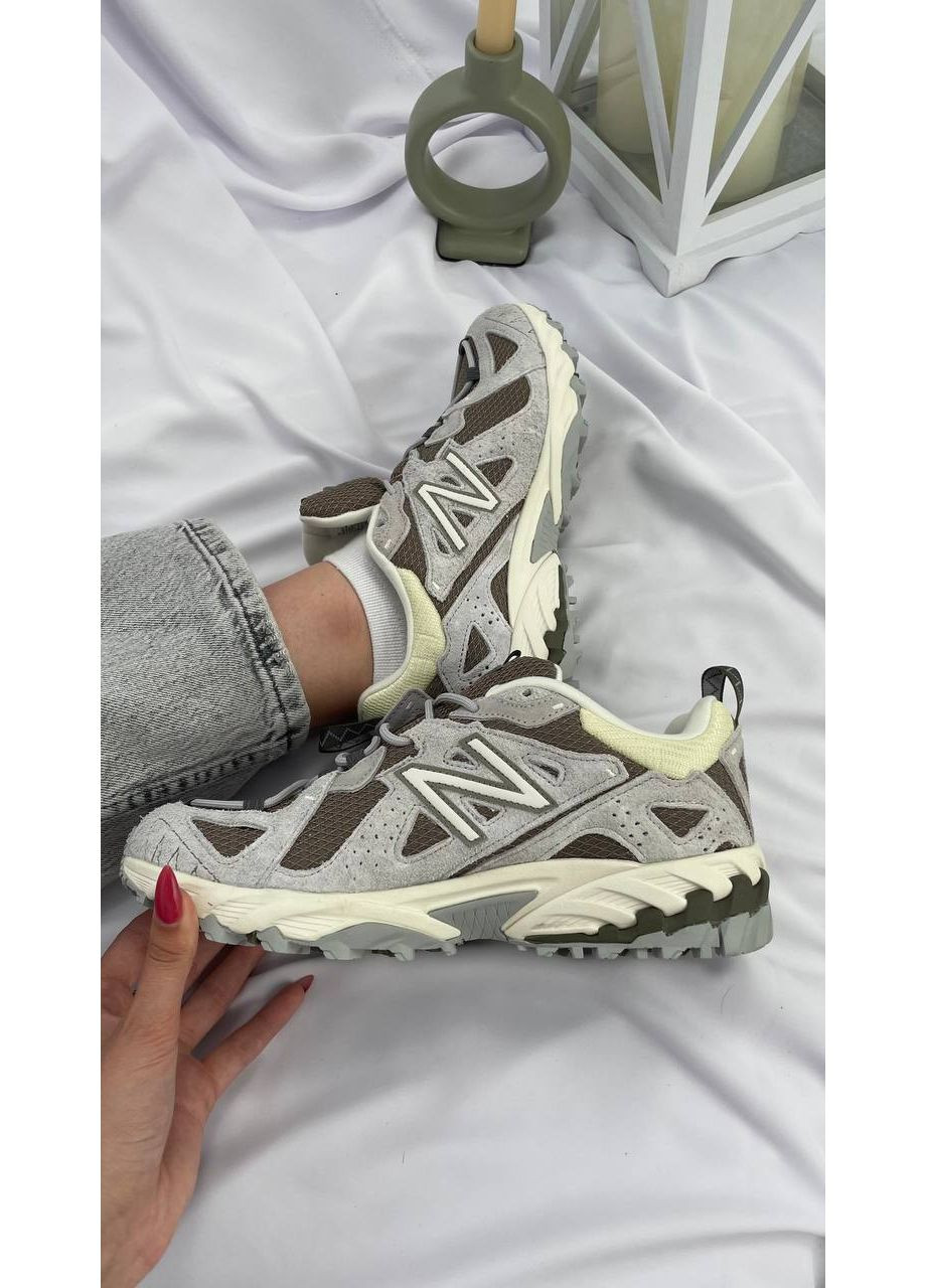 Кросівки New Balance 610 Brighton Grey Mushroom ML610TE Нью Беланс 610 No Brand білі демісезони (366196197)