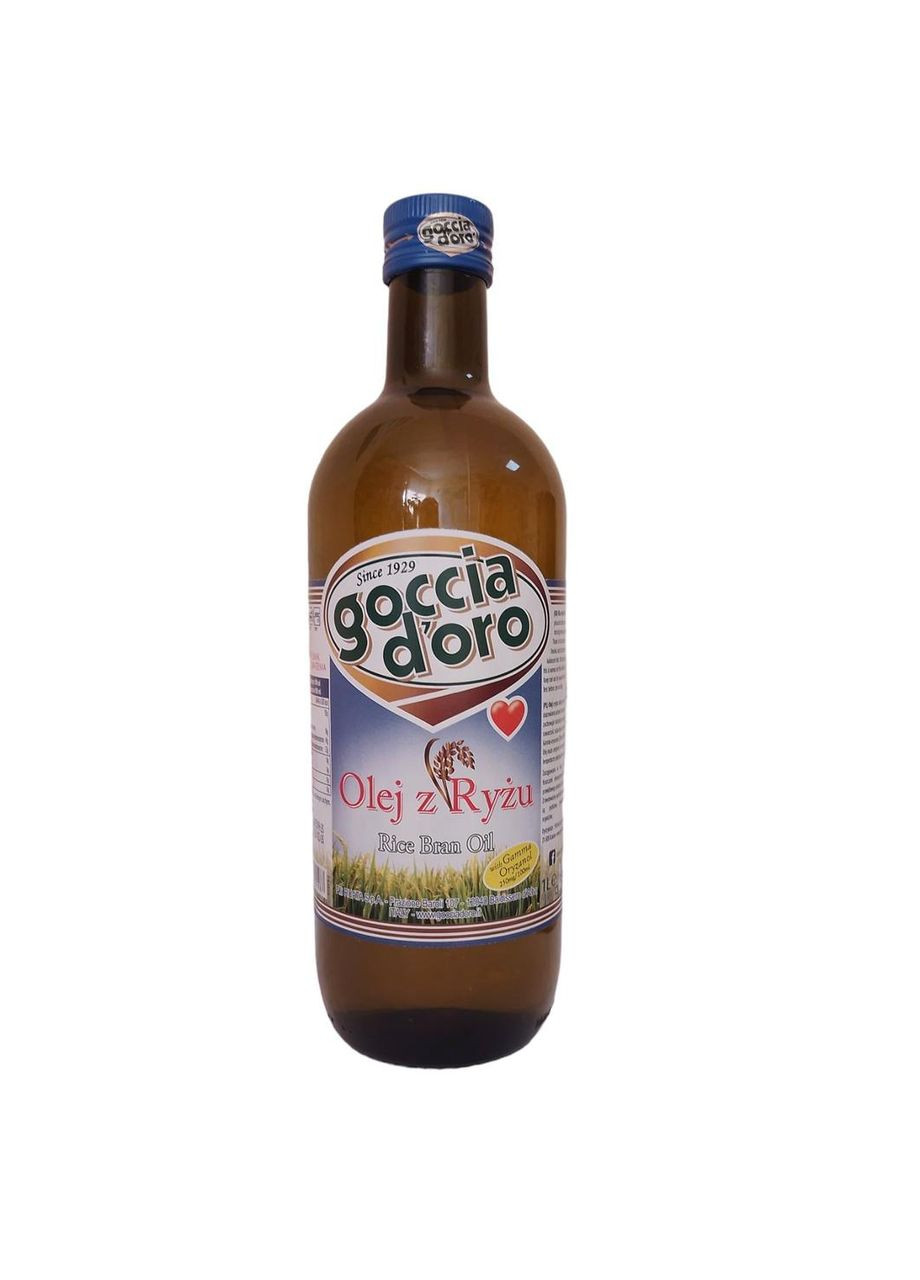 Рисова Олія 1л (ІТАЛІЯ) - ОРИГІНАЛ Goccia D'Oro (303213479)
