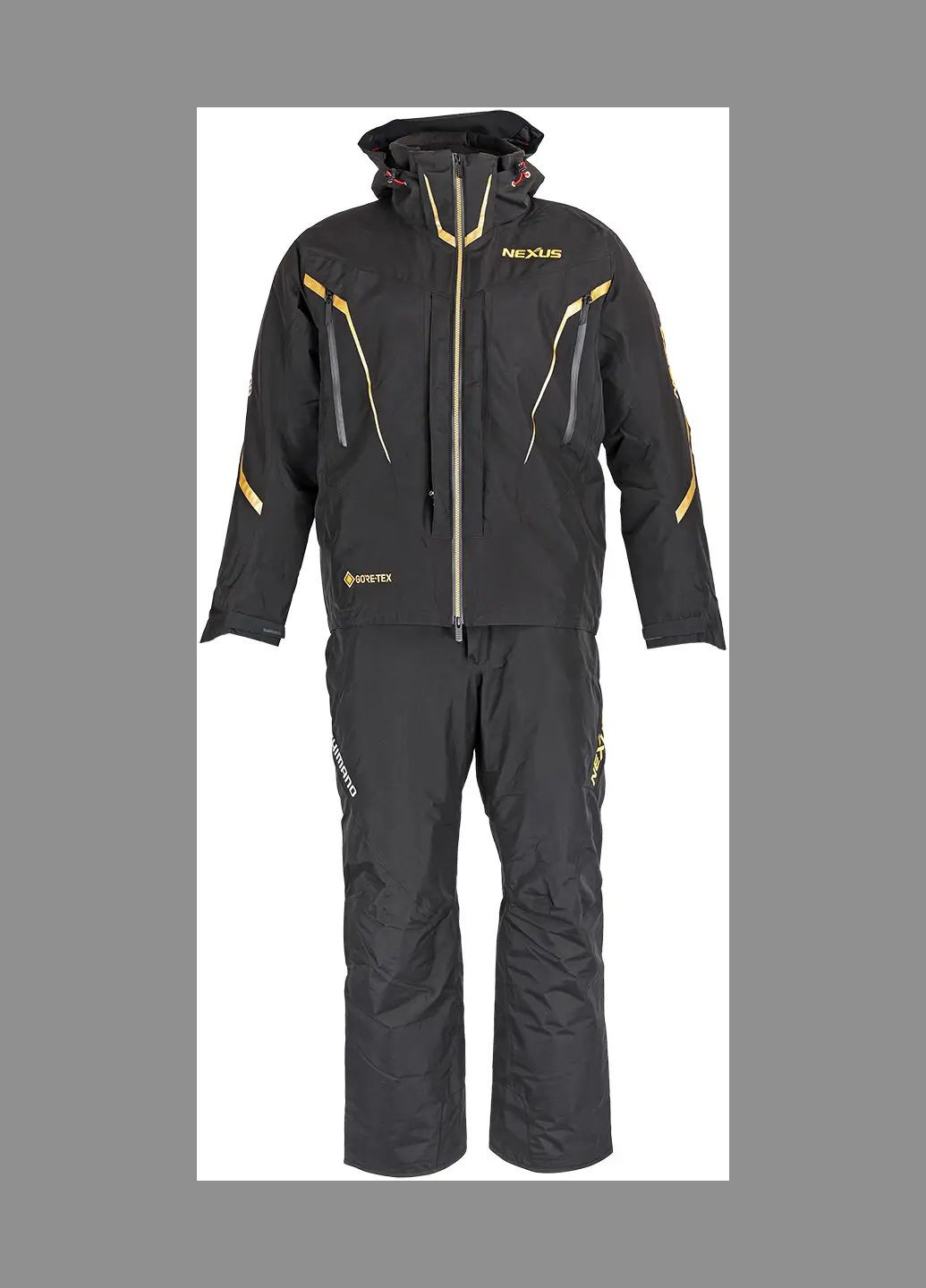 Чорний демісезонний костюм nexus gore-tex warm suit rb-119t black Shimano