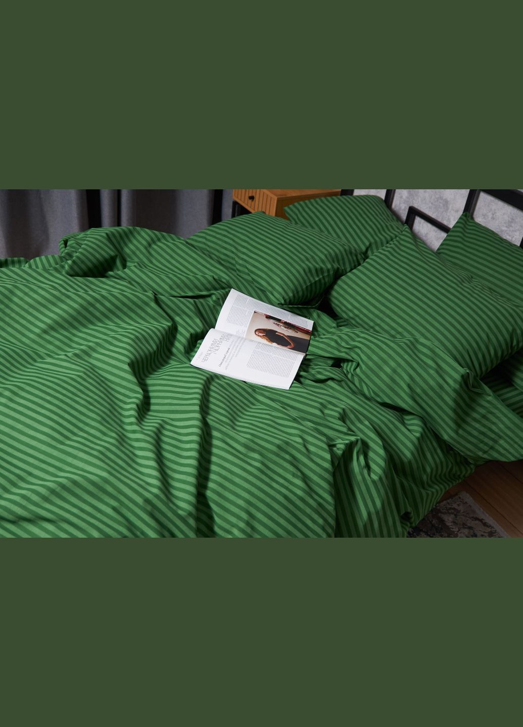 Комплект постельного белья Бязь Gold Люкс семейный 143х210х2 наволочки 2х40х60 (MS-820003280) Moon&Star Juniper (288536223)