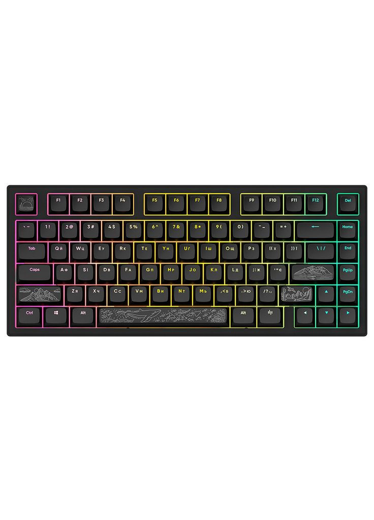 Клавіатура ALU81 Terra Nostra PBT RGB Mech G3MS Moonstone Black (m456834) Dark Project ALU81 Terra Nostra PBT RGB Mech G3MS Moonstone Bla (369032580)
