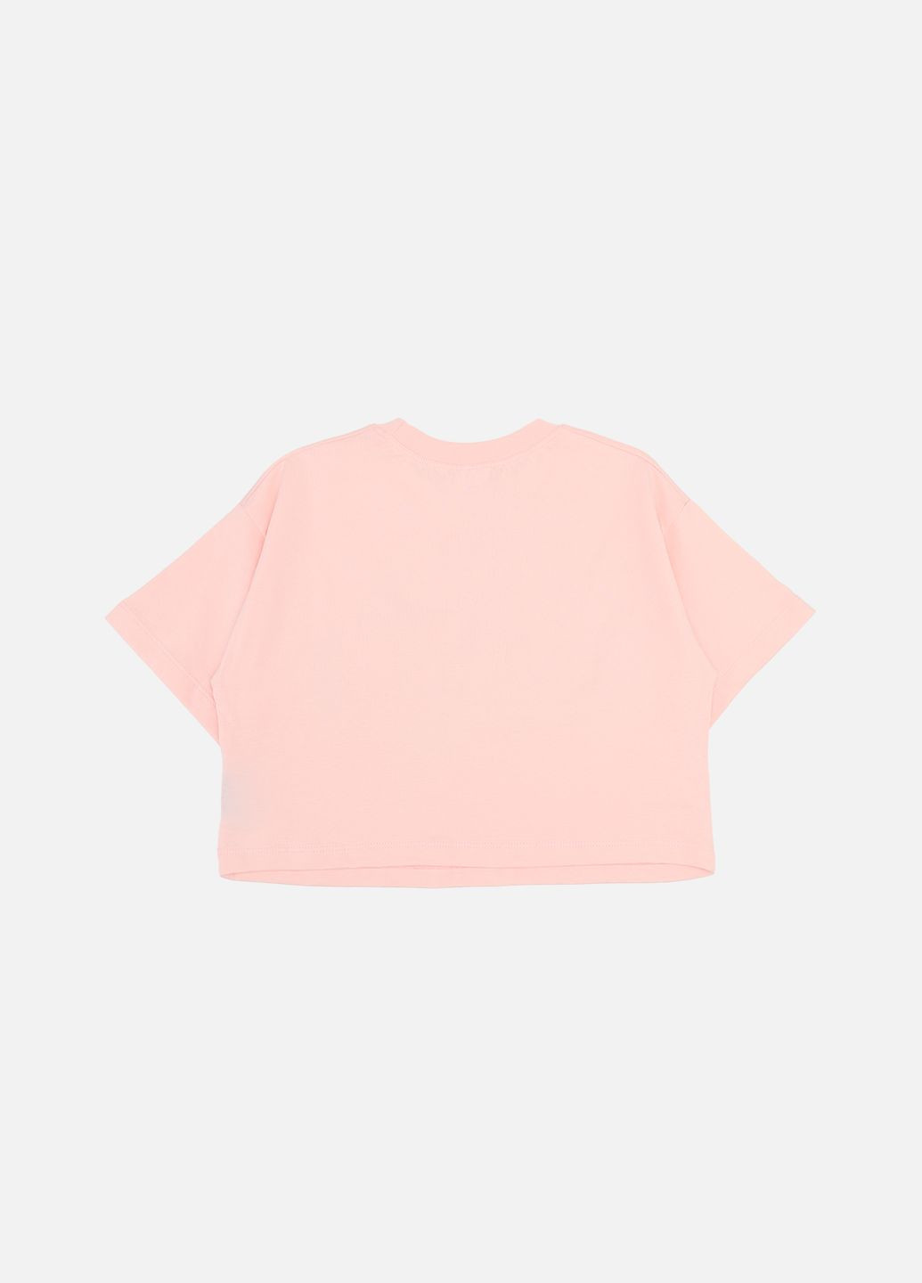 Светло-розовая летняя футболка с коротким рукавом для девочки цвет светло-розовый cb-00273366 Yuki