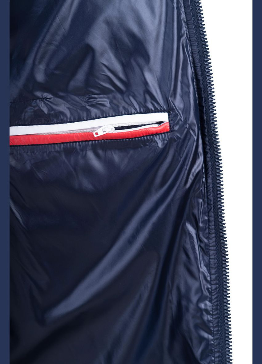 Жилетка длинная женская SF 20508 темно-синяя Freever (289352355)