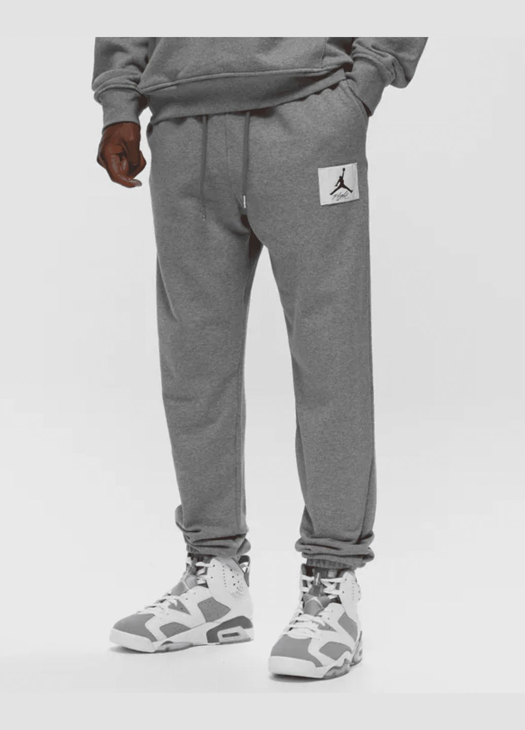 Штани чоловічі Flight Fleece DQ7468-091 сірі Jordan (298400044)