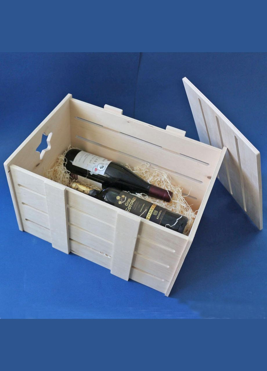 Корзина для пикника из дерева Сонора бланже (КПН-000101) No Brand (328911997)