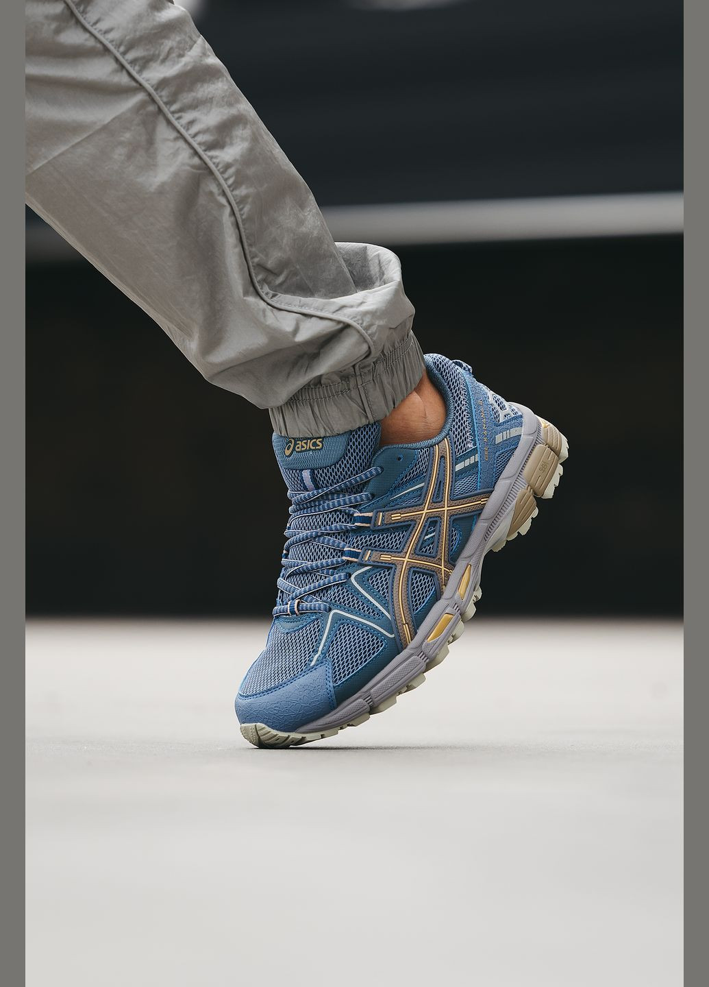 Кроссовки женские и мужские Asics Gel-Kahana 8 blue | Асикс Гель-Кахана 8 синие No Brand синие всесезоны (315155222)