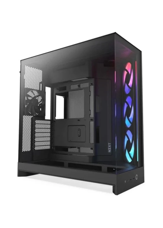Корпус для ПК H9 Flow RGB Dual-Chamber All Black (CM-H92FB-R1) NZXT (399198769)