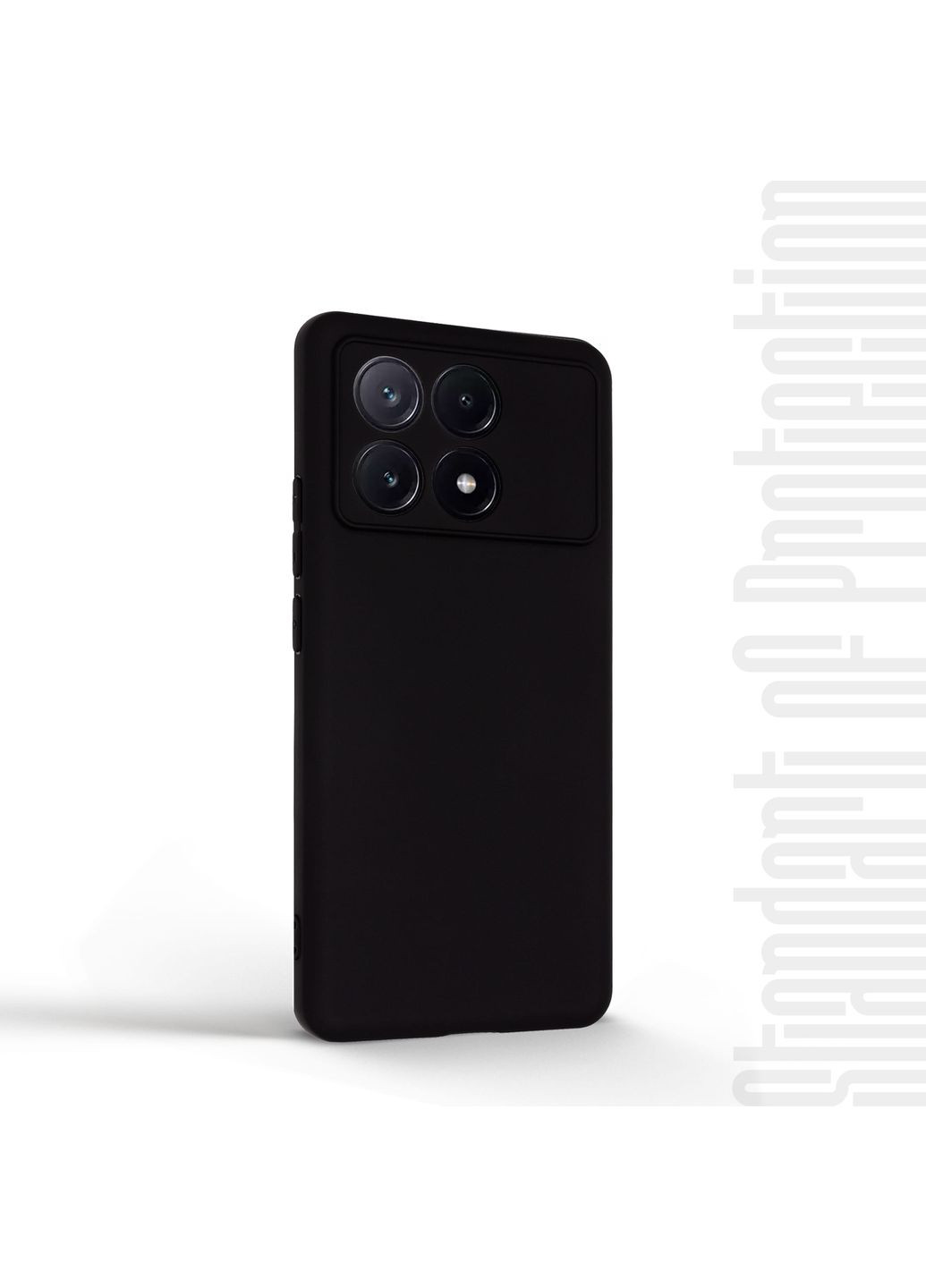 Панель Matte Slim Fit для Xiaomi Poco X6 Pro 5G Camera cover Black (ARM73364) ArmorStandart (280439638)