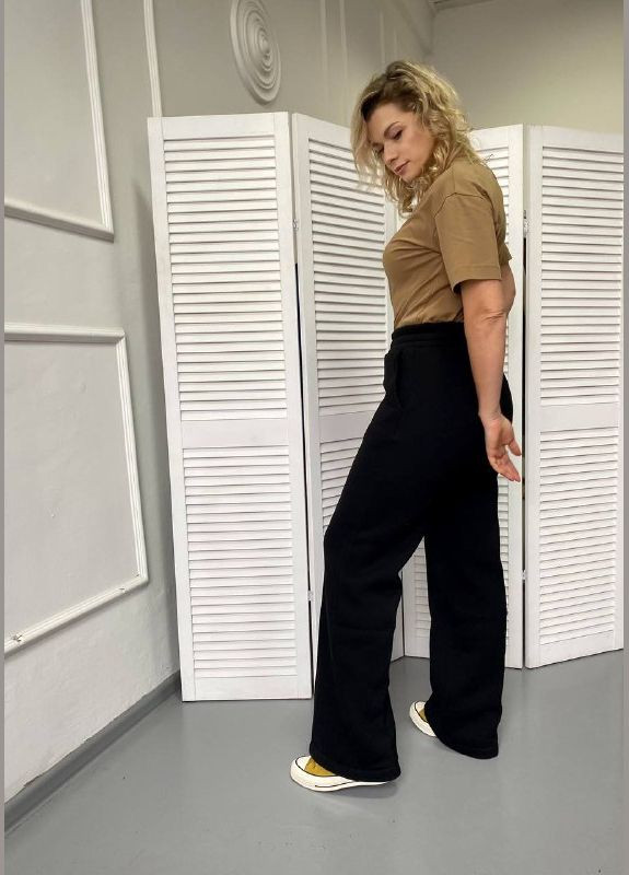 Теплые штаны палаццо удлиненные Ballet Grace (315034739)