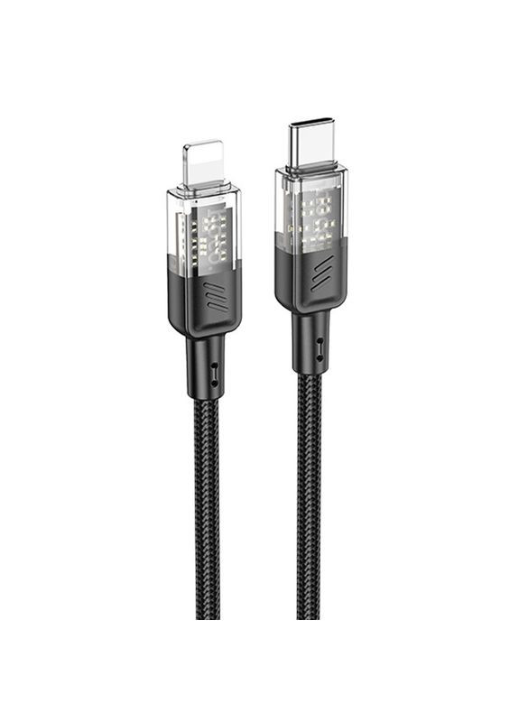 Кабель для зарядки Lightning Type-C для iphone дріт, шнур тайп сі на лайтнінг зарядний кабель для айфона 1,2м Hoco (360637961)