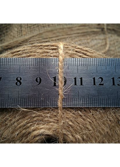 Шпагат джутовий 300 г, 2 мм, 2 нитки Jutix (355980058)