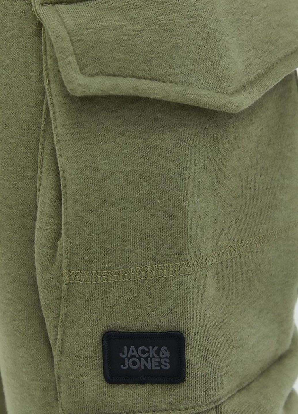 Хаки спортивные демисезонные брюки Jack & Jones