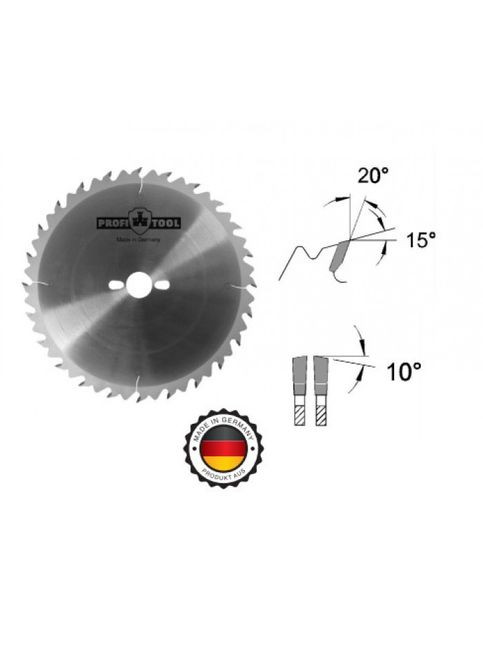 Диск пиляльний 350х3,5х2,5х30 мм Z=32 форма зубця LWZ (ATB) повздовжнє та поперечне різання масив дерев (11863) Profitool (298574654)