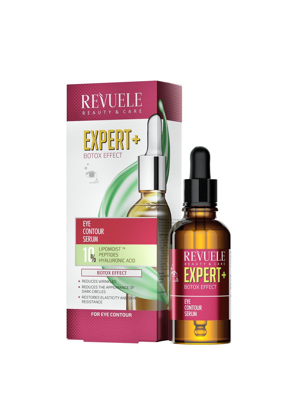 Сыворотка для лица EXPERT+с эффектом ботокса 25 мл REVUELE Сироватка для обличчя (316090800)