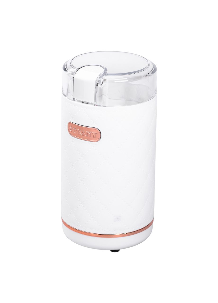 Кавомолка електрична 150 Вт Біла Lugi SK-3027W Sokany (371482459)