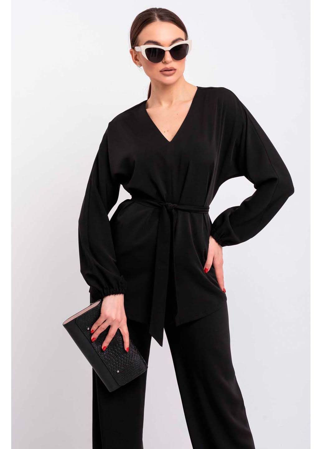 Чорна блузка Ри Мари